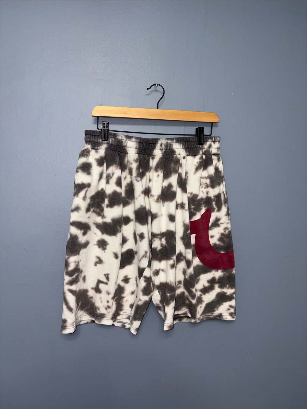 True Religion | Mens White Tie Dye Shorts